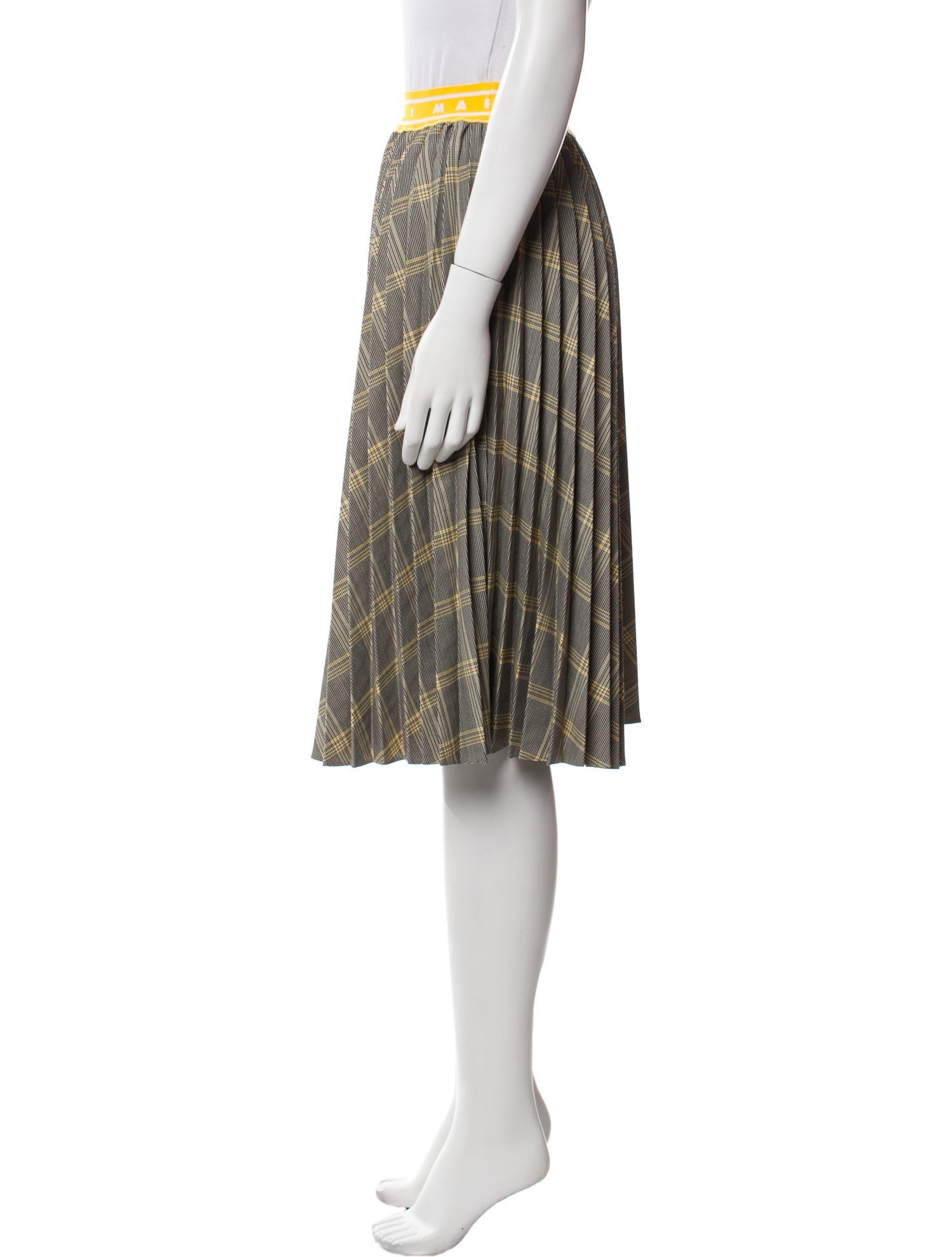 Marni Virgin Wool Knee-Length Skirt