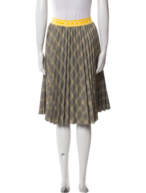 Marni Virgin Wool Knee-Length Skirt