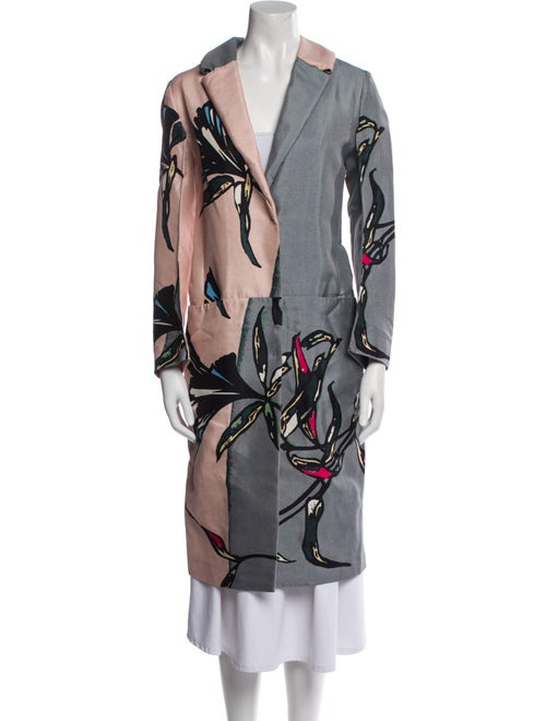 Marni Printed Trench Coat