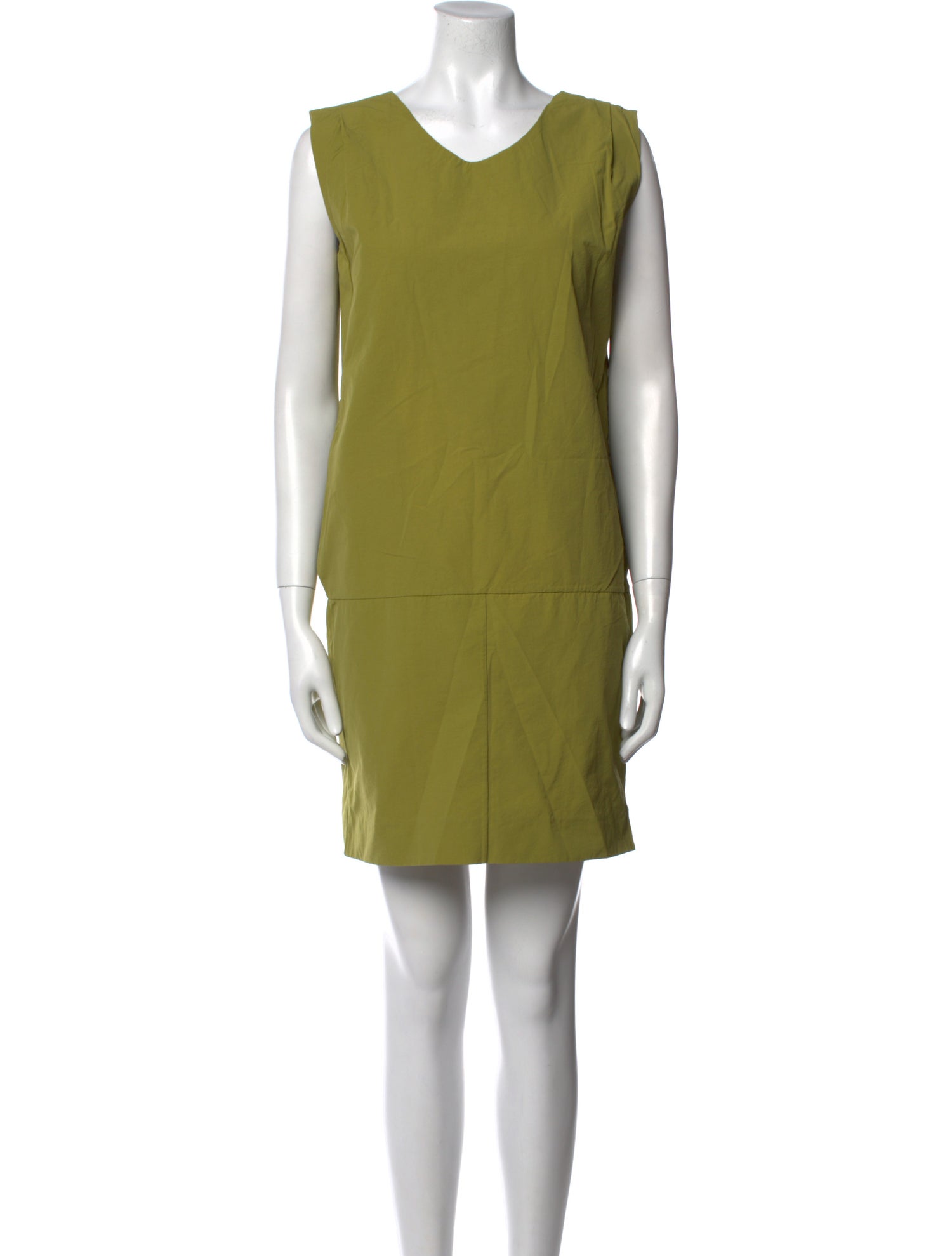 Marni Scoop Neck Mini Dress