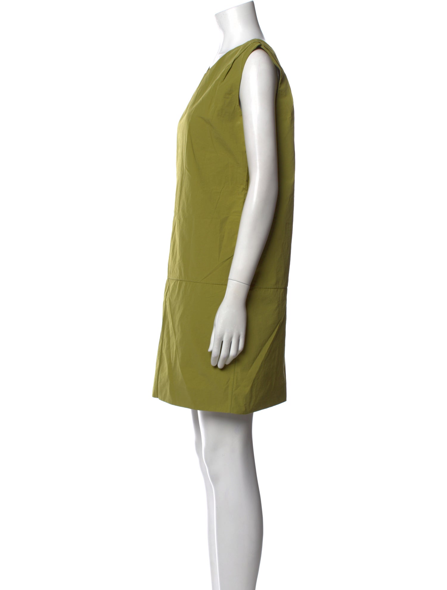 Marni Scoop Neck Mini Dress