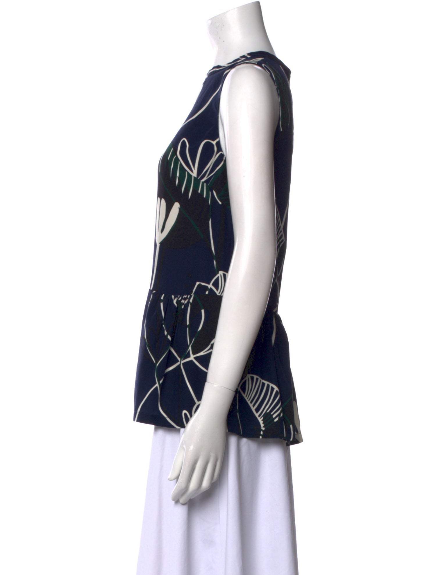 Marni Silk Printed Top