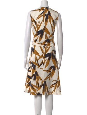 Marni Printed Midi Length Dress