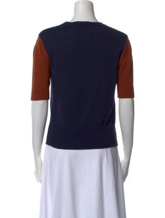 Marni Graphic Print Scoop Neck Sweater