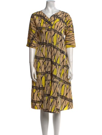 Marni Nylon Midi Length Dress