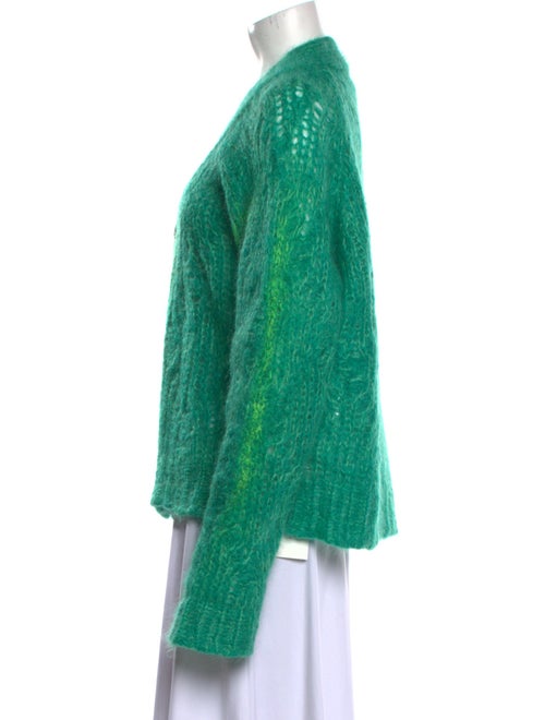 Marni Mohair V-Neck Sweater