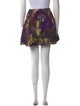 Marni Floral Print Mini Skirt