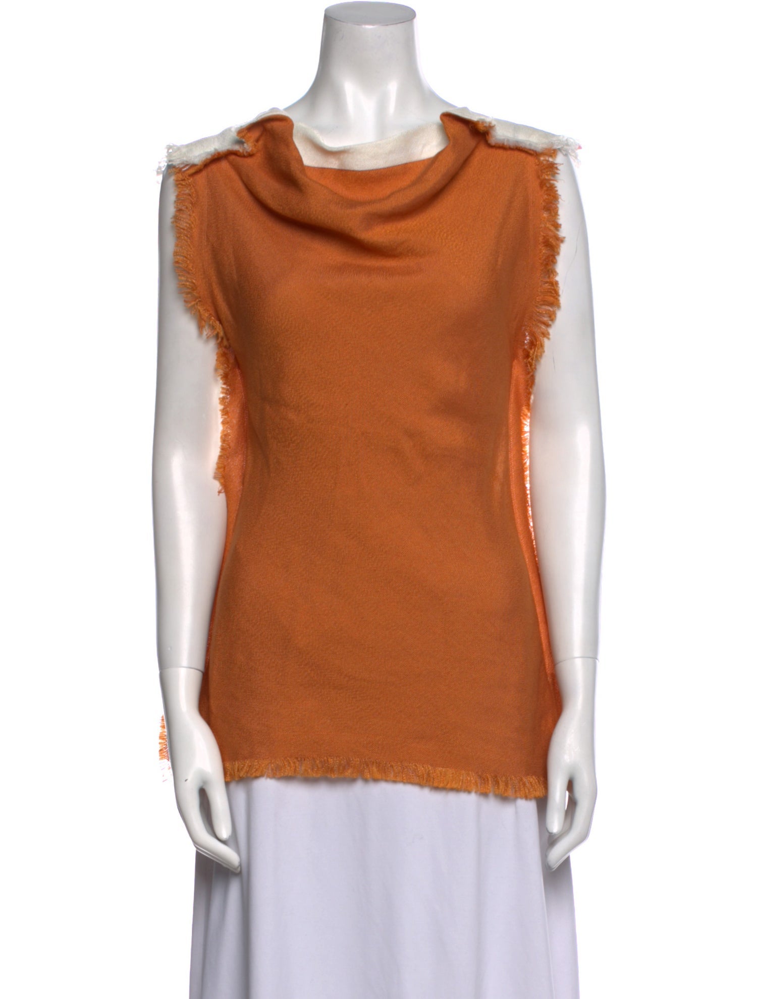 Marni Cowl Neck Sleeveless Top