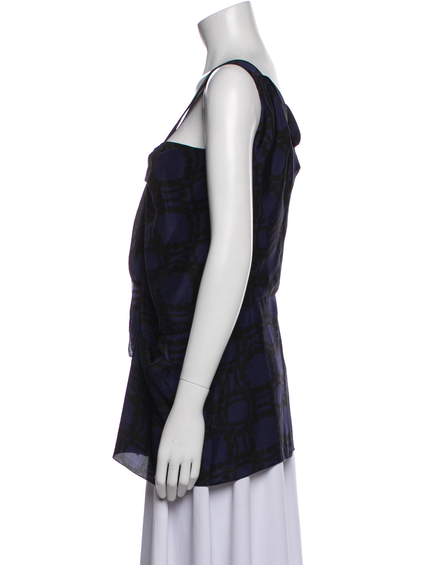Marni V-Neck Sleeveless Top