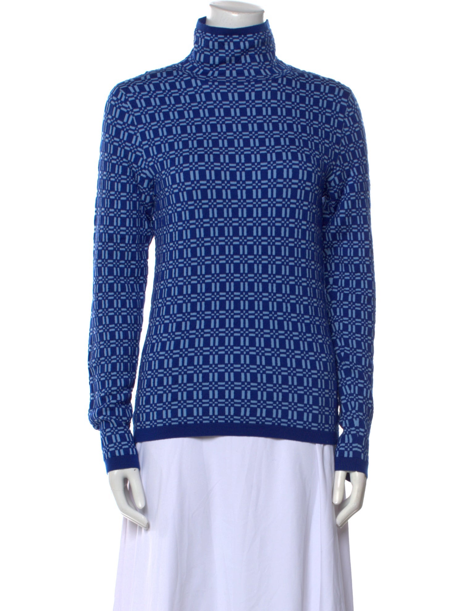 Marni Printed Turtleneck Sweater