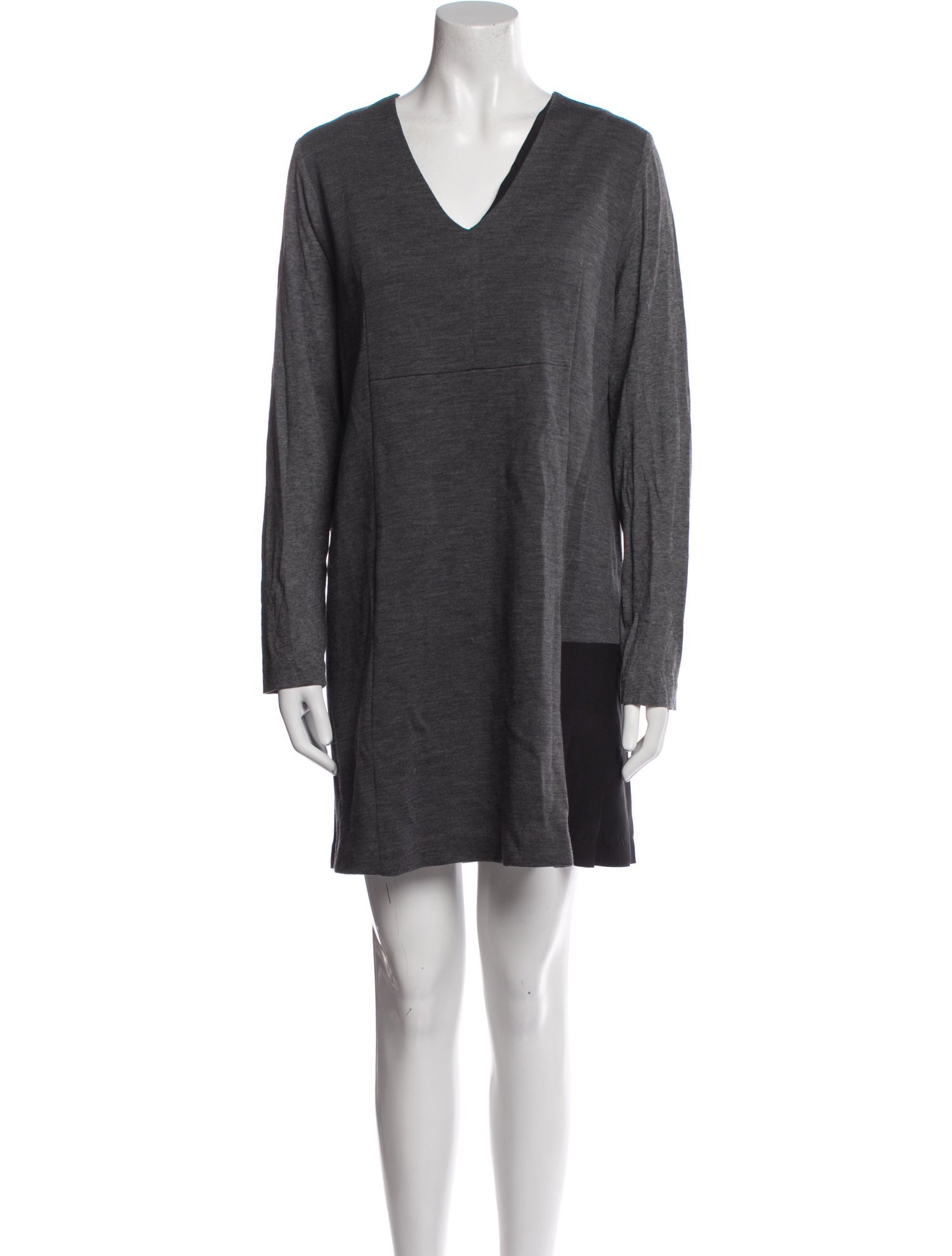 Marni V-Neck Mini Dress