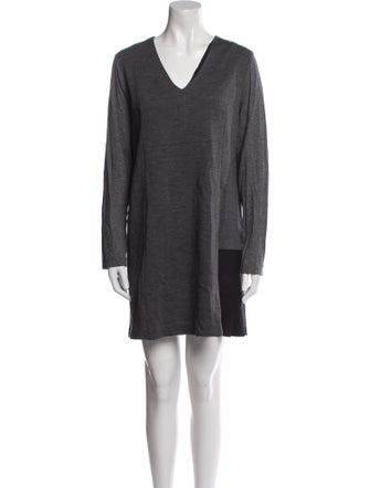 Marni V-Neck Mini Dress