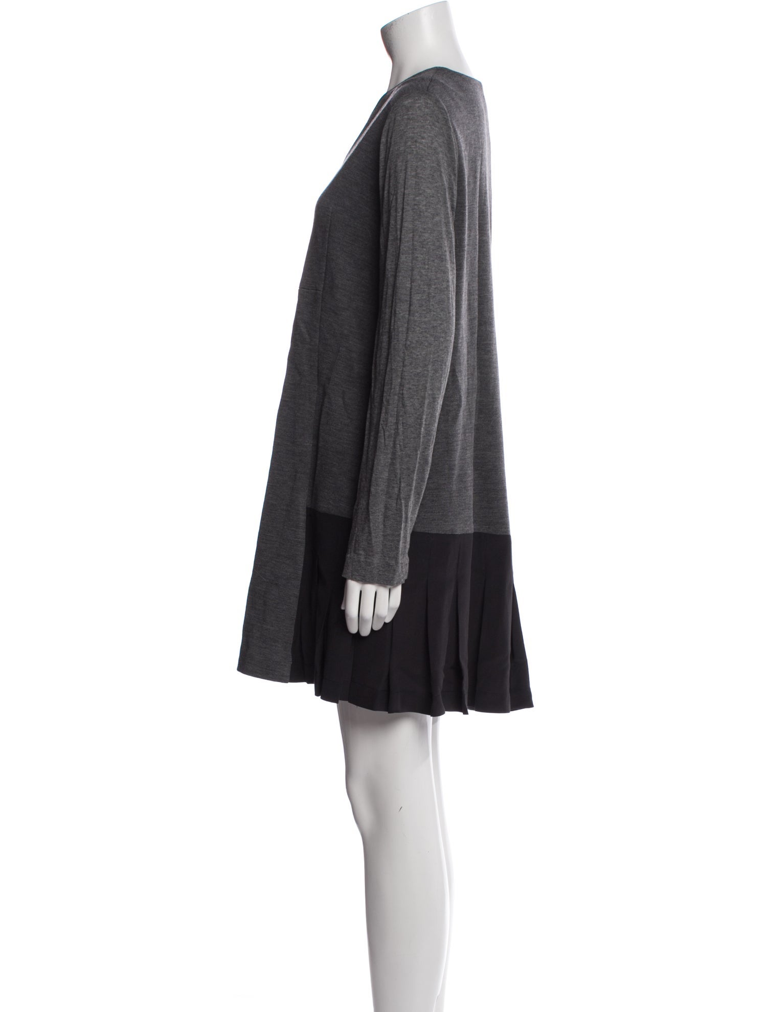 Marni V-Neck Mini Dress