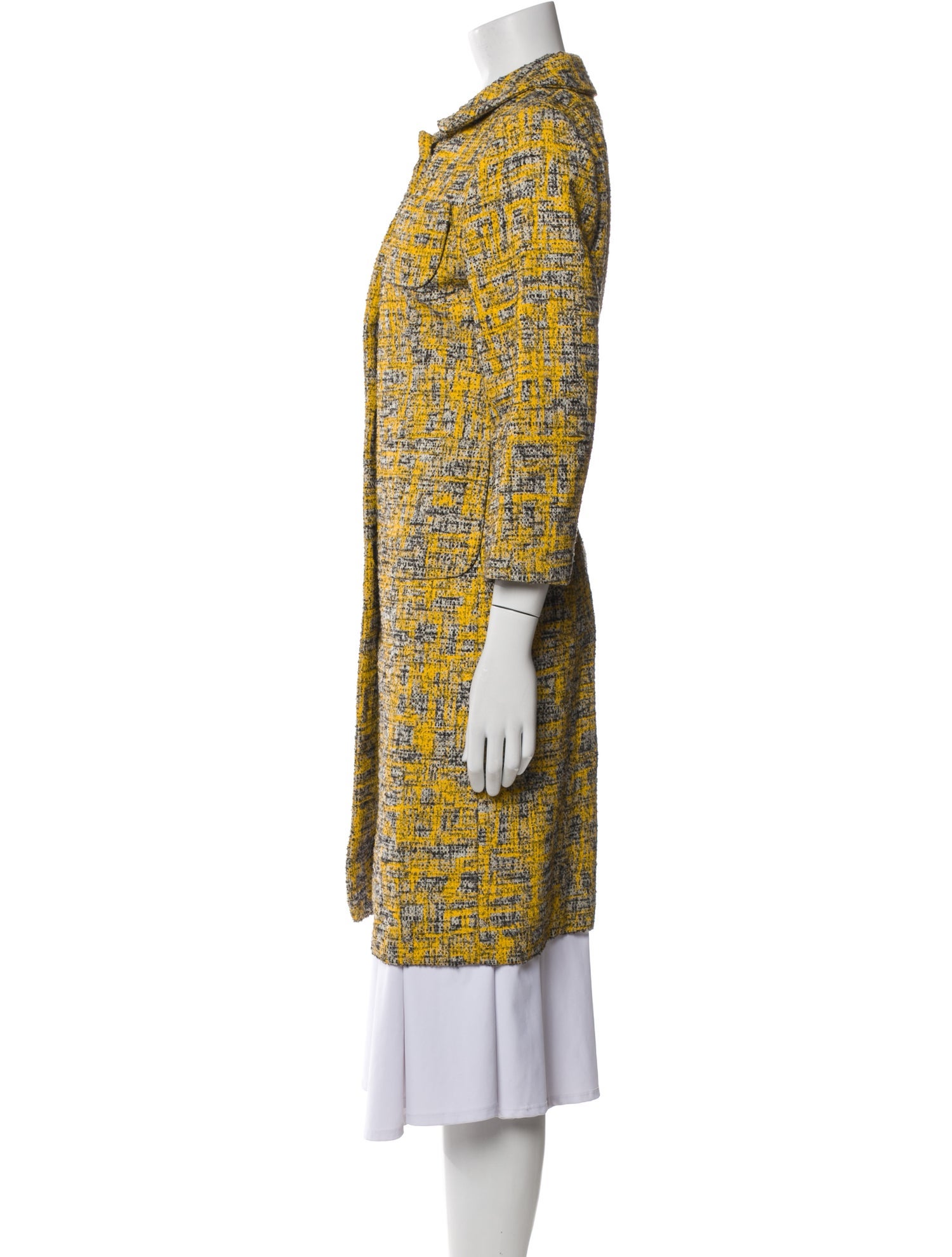 Marni Tweed Pattern Coat