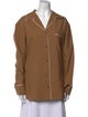 Marni Long Sleeve Button-Up Top