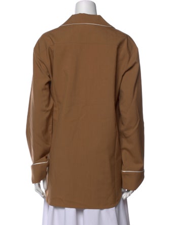 Marni Long Sleeve Button-Up Top