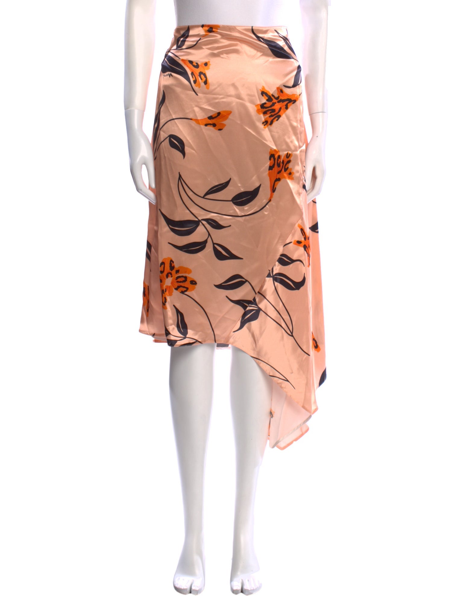 Marni Floral Print Midi Length Skirt w/ Tags