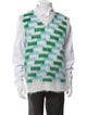 Marni Mohair Patterned Sweater Vest