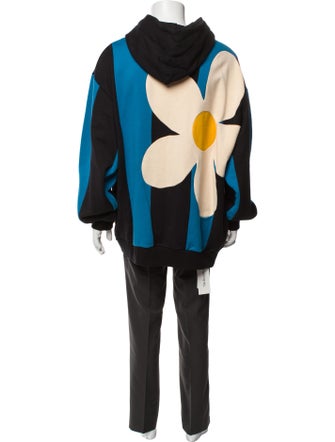 Marni Striped Crew Neck Hoodie