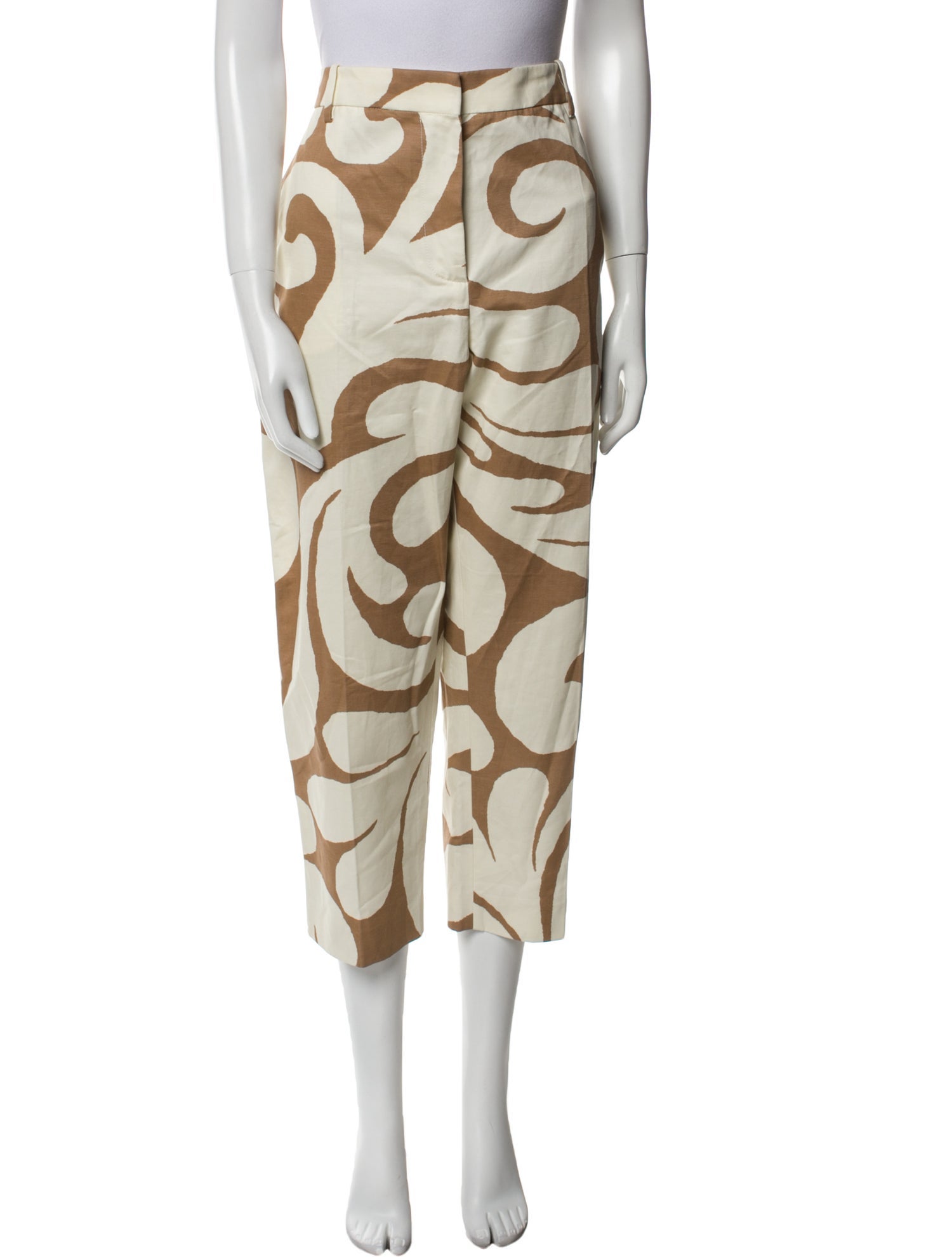 Marni Printed Straight Leg Pants