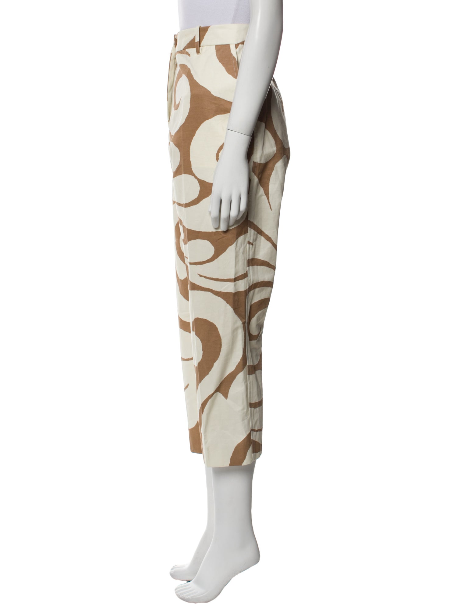 Marni Printed Straight Leg Pants