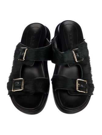 Marni Fur Slides