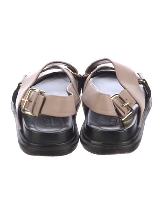 Marni Leather Slingback Sandals