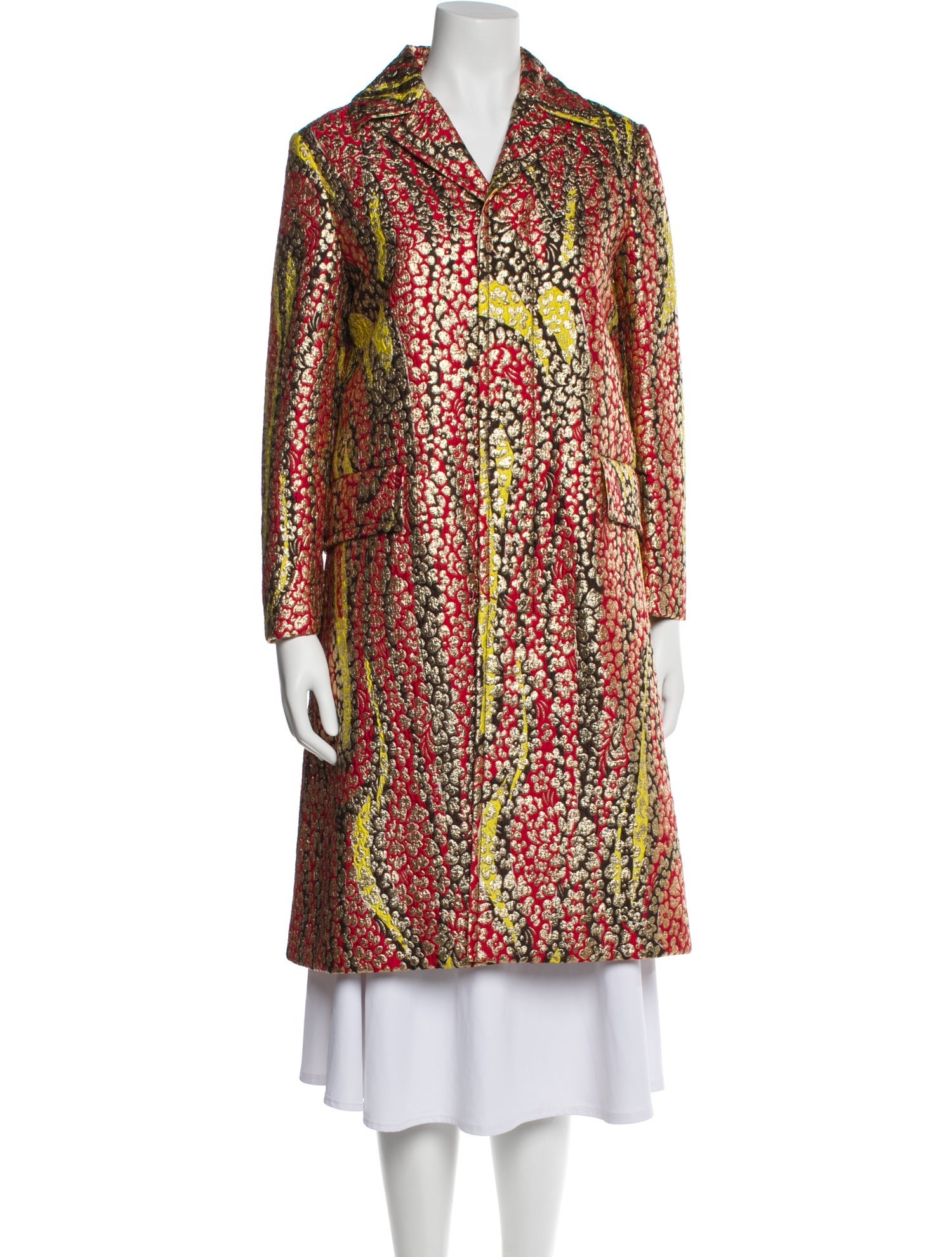 Marni Floral Print Coat