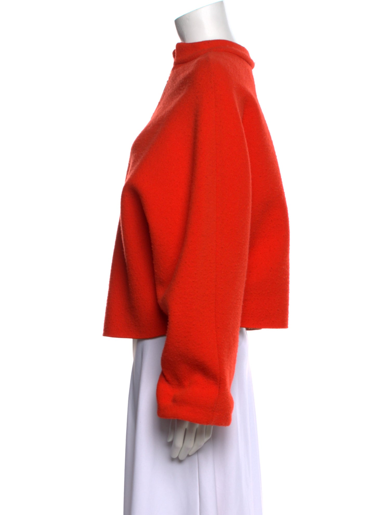 Marni Mock Neck Long Sleeve Sweatshirt