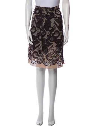 Marni Patterned Knee-Length Skirt