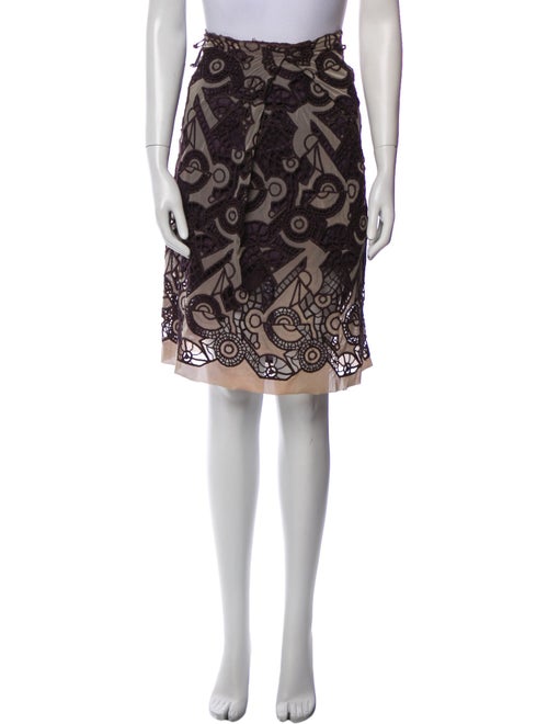 Marni Patterned Knee-Length Skirt