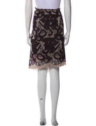 Marni Patterned Knee-Length Skirt