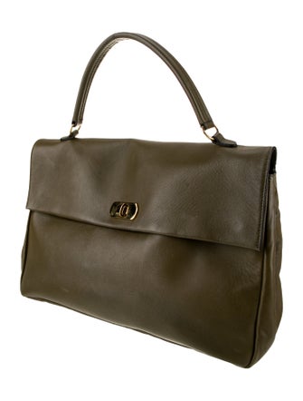 Marni Leather Top Handle Bag