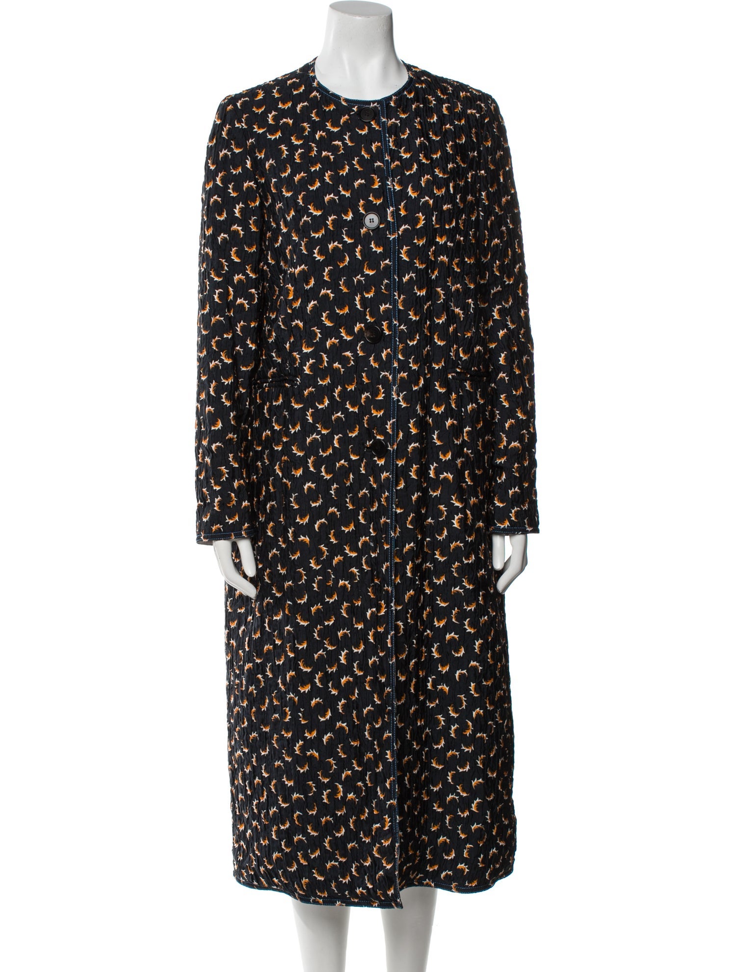 Marni Printed Trench Coat