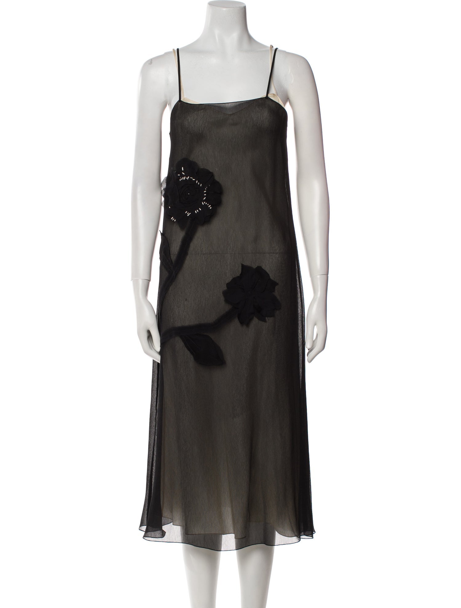 Marni Silk Midi Length Dress