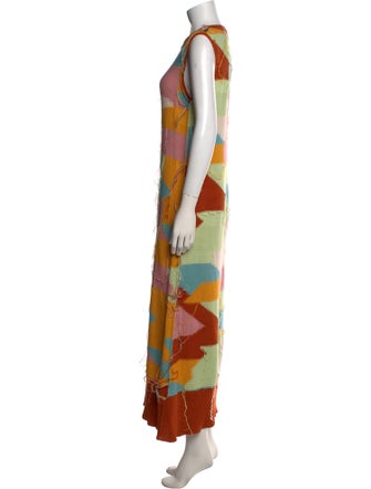 Marni Printed Long Dress