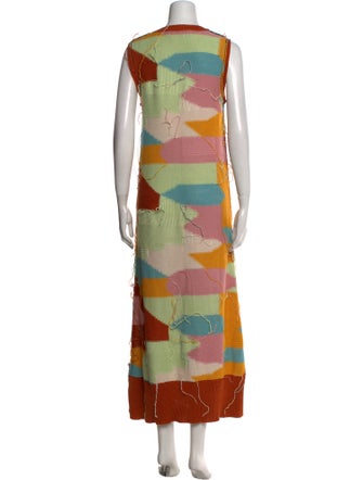 Marni Printed Long Dress