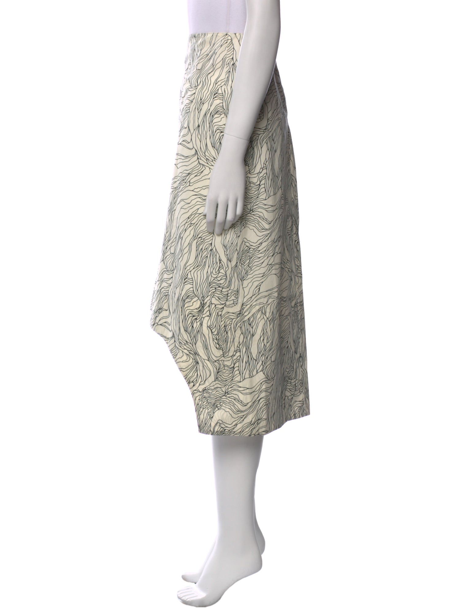 Marni Printed Midi Length Skirt