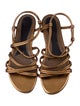 Marni Leather Slingback Sandals