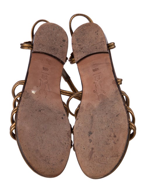 Marni Leather Slingback Sandals