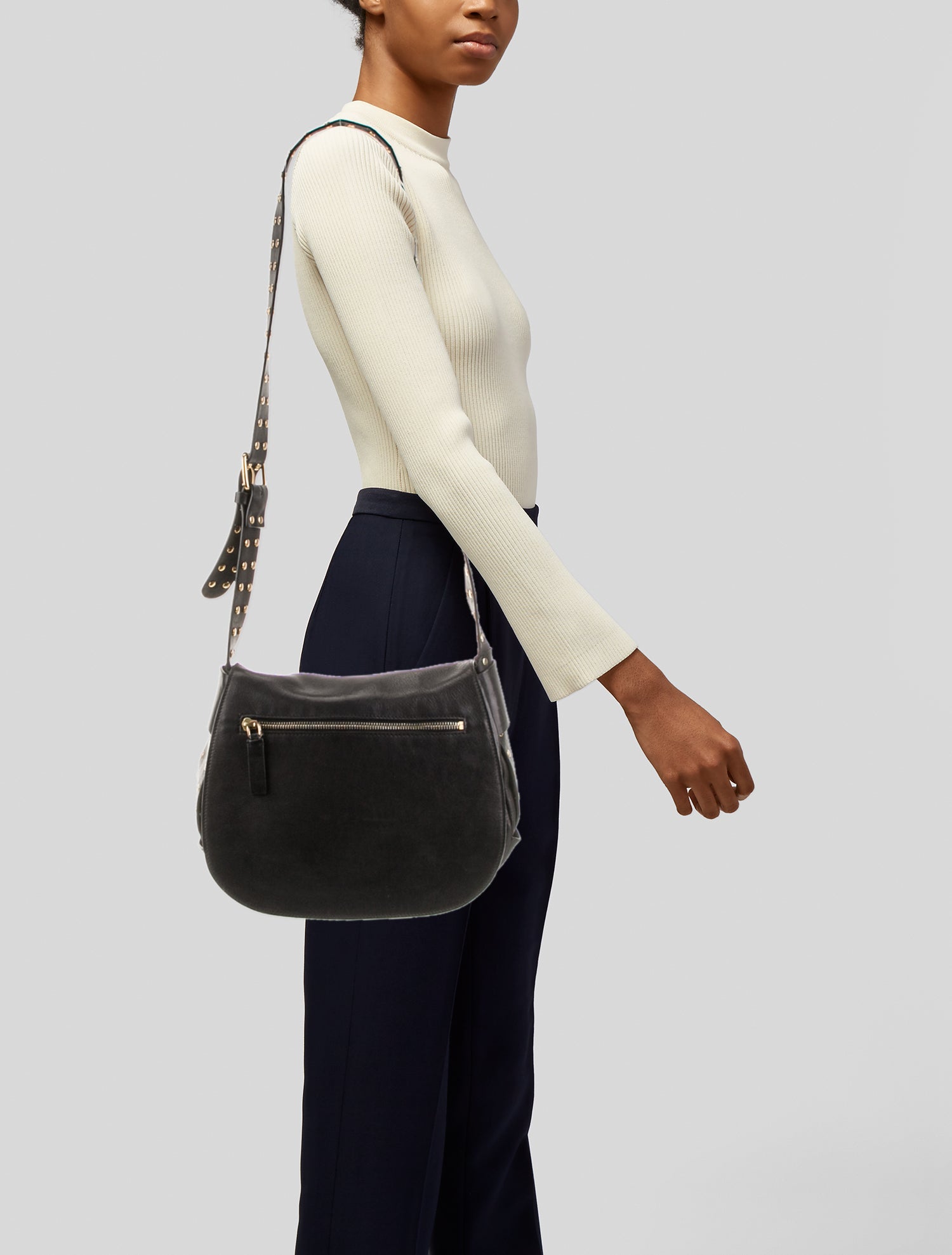 Marni Leather Messenger Bag