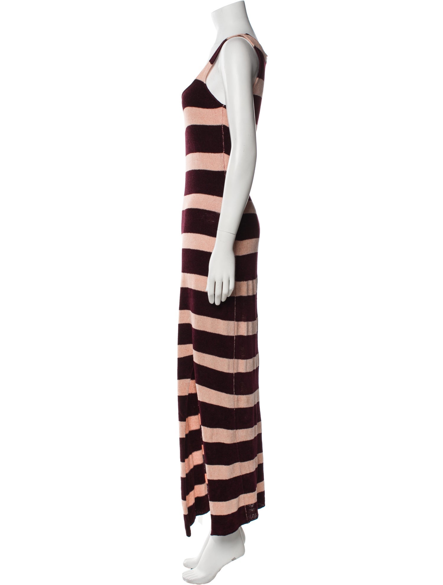 Marni Striped Long Dress