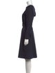 Marni Scoop Neck Knee-Length Dress