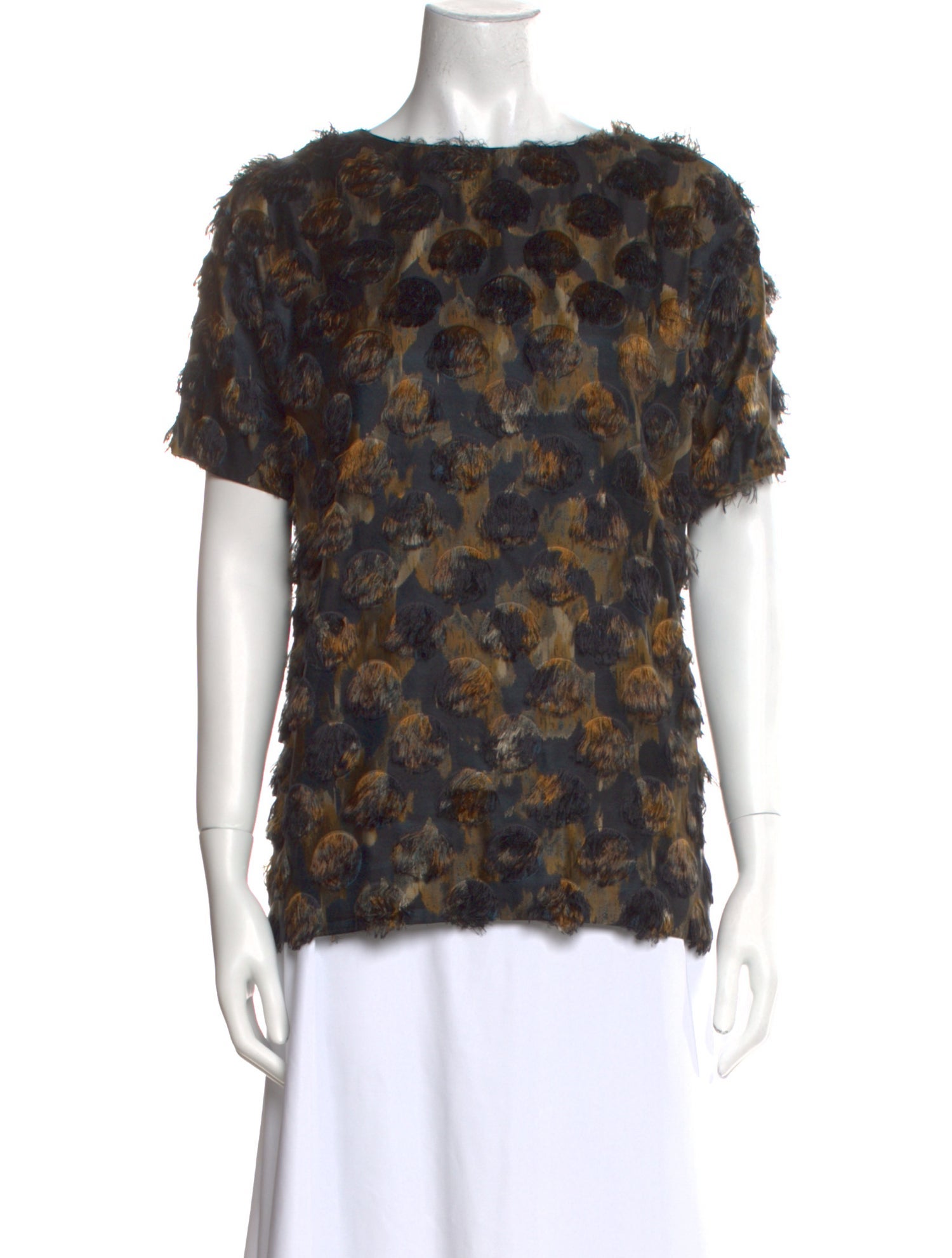 Marni Silk Floral Print Blouse