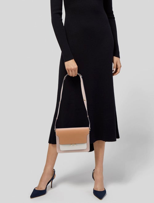 Marni Leather Messenger Bag