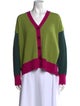 Marni Cashmere Colorblock Pattern Sweater