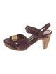 Marni Suede T-Strap Sandals
