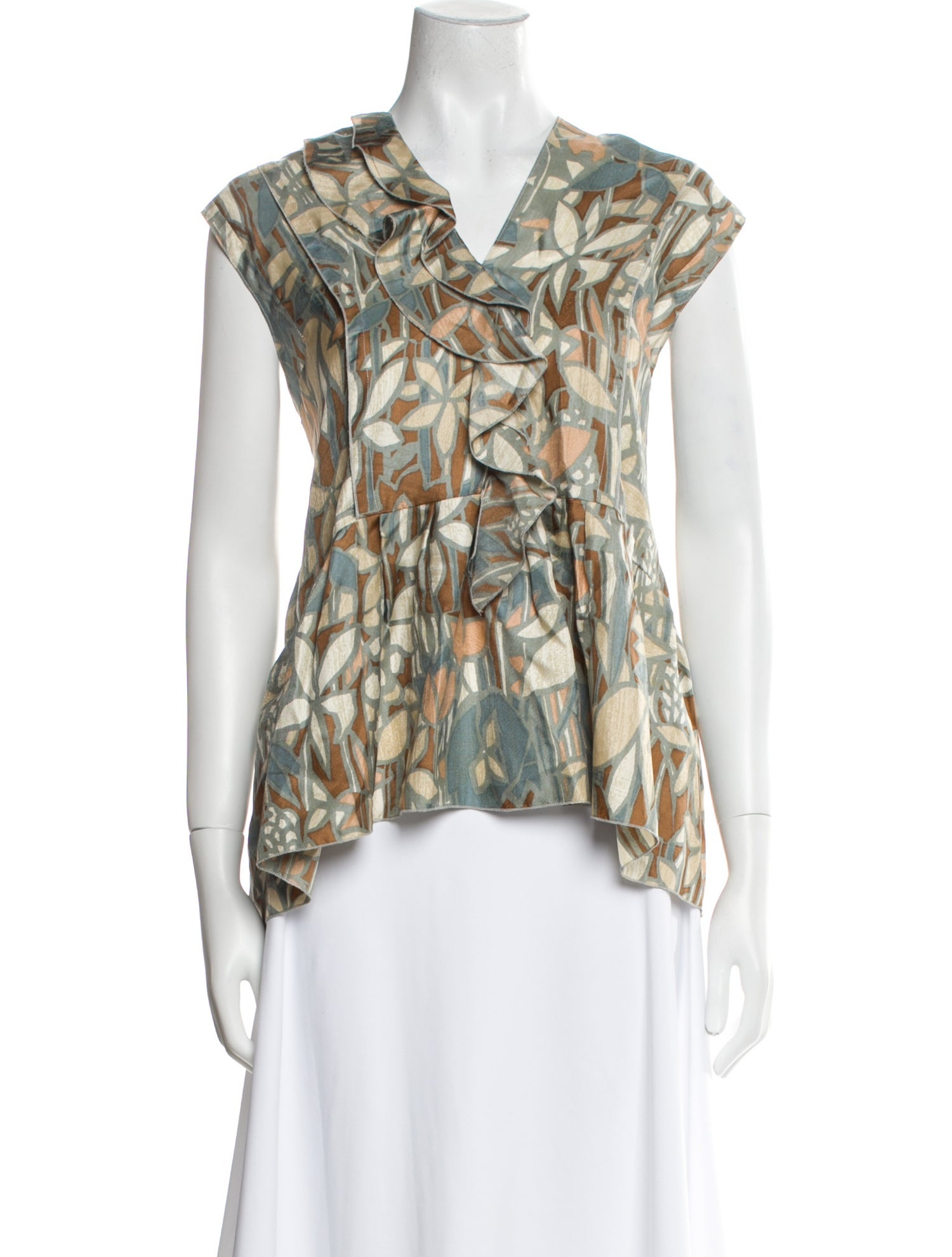 Marni Silk Printed Blouse