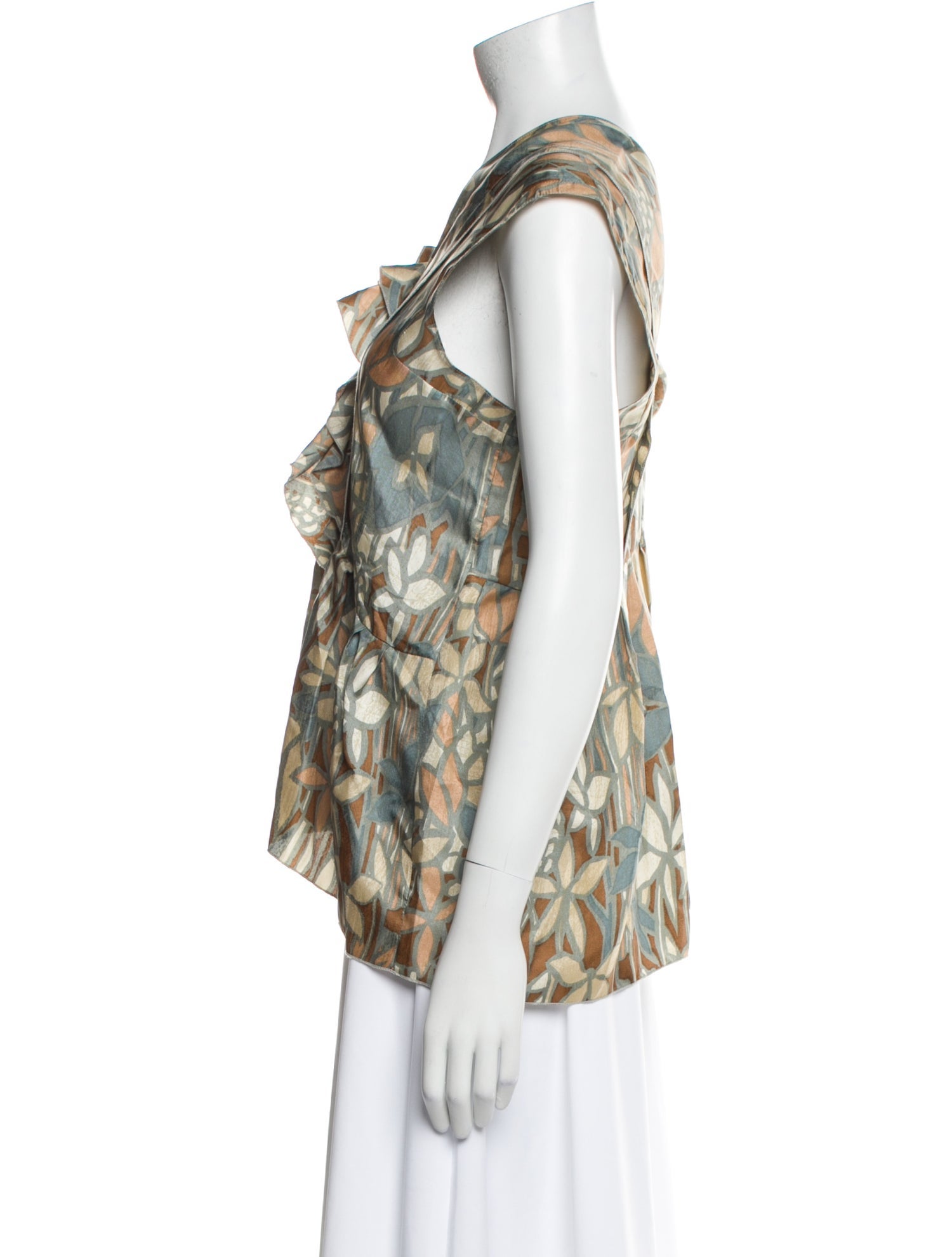 Marni Silk Printed Blouse