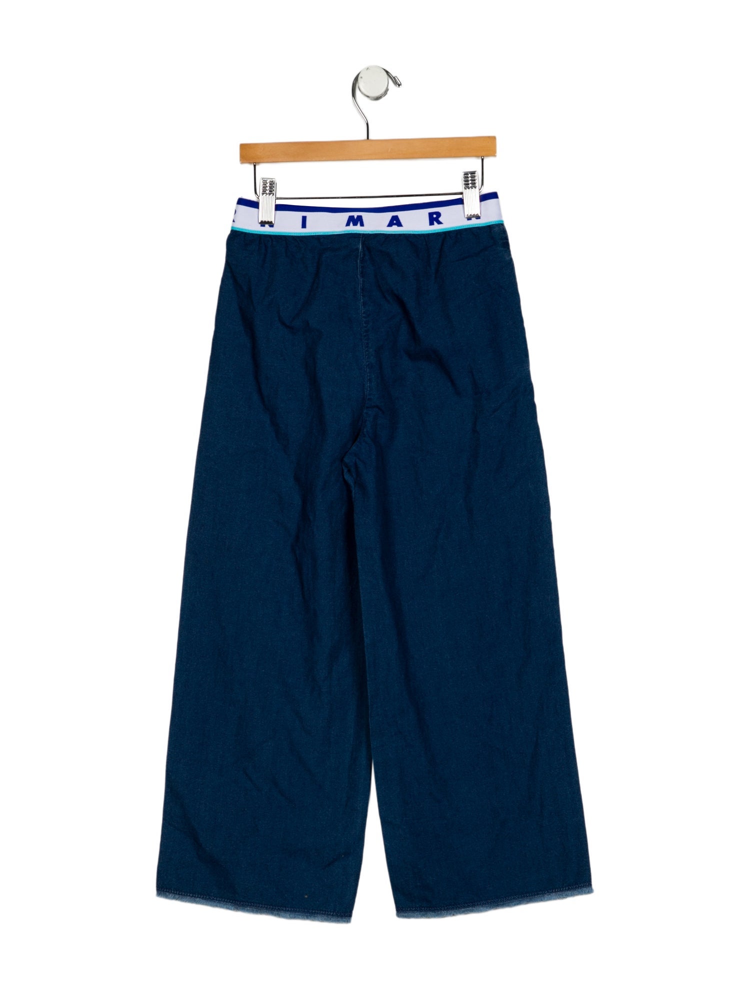 Marni Girls' Wide Leg Denim Pants w/Tags